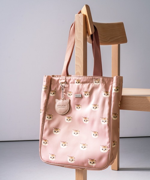 PAUL & JOE ACCESSOIRES (ポール＆ジョーアクセソワ)トートバッグ タテ型 A4サイズ対応 PJA-B965 ヌネット総柄（トートバッグ）｜PAUL & JOE ACCESSOIRES（ポールアンドジョーアクセソワ）