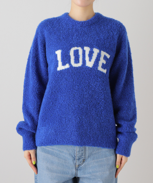 ドゥーズィエムクラス ロゴ スウェット トレーナー LOVE ラブ プリント