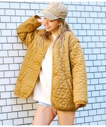 フラワーキルティング 2WAY ジャケット