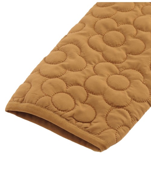 anap mimpi（アナップミンピ）の「フラワーキルティング 2WAY ジャケット（ブルゾン・レディース・ベージュ/キャメル・FREE）」の9枚目の写真