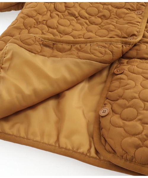 anap mimpi（アナップミンピ）の「フラワーキルティング 2WAY ジャケット（ブルゾン・レディース・ベージュ/キャメル・FREE）」の11枚目の写真