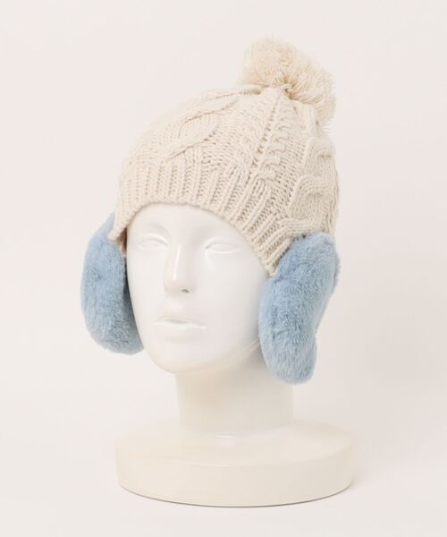 FIVETOOL/ファイブツール ビーニー 耳あてボンボンワッチ ニット帽 RH