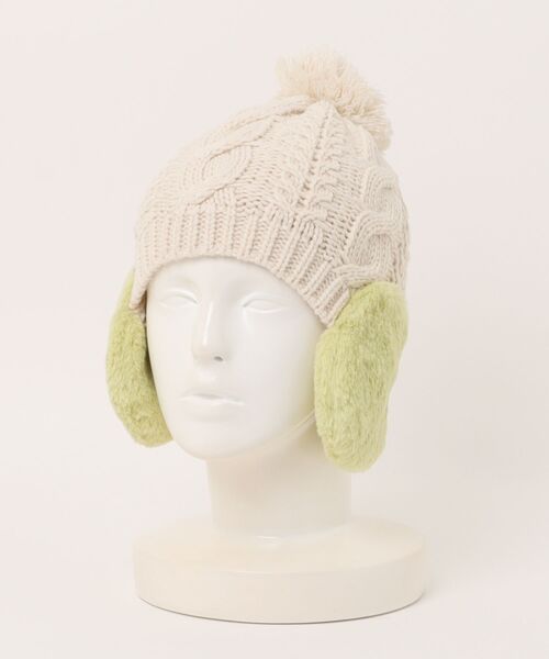 FIVETOOL/ファイブツール ビーニー 耳あてボンボンワッチ ニット帽 RH