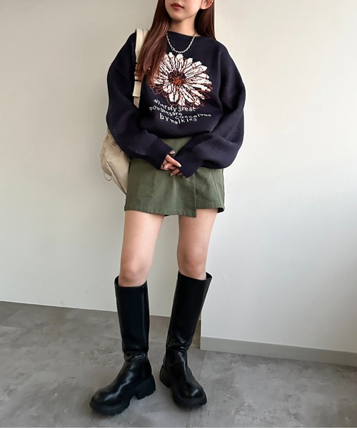 モチーフジャガードニット【ZOZOTOWN限定アイテム】（ニット/セーター