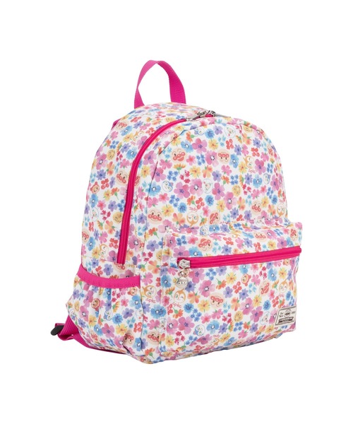 ANPANMAN KIDS COLLECTION(アンパンマンキッズコレクション)の「水彩お花総柄リュック11L(バックパック/リュック・キッズ・ピンク・FREE)」の2枚目の写真
