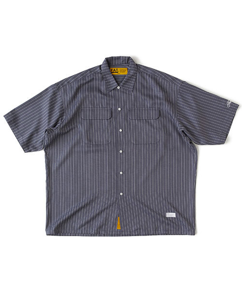 FAT（エフエイティー）の「GIGAPIN（シャツ/ブラウス・メンズ・ホワイト/ブラック/グレー・JUMBO(XXL)/FAT(XL)/SKINNY(L)/TITCH(M)）」の3枚目の写真