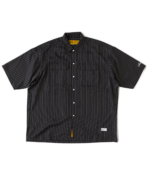 FAT（エフエイティー）の「GIGAPIN（シャツ/ブラウス・メンズ・ホワイト/ブラック/グレー・JUMBO(XXL)/FAT(XL)/SKINNY(L)/TITCH(M)）」の2枚目の写真