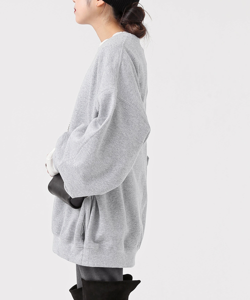 PRE_/プレ】ビッグスリーブスウェットプルオーバー（スウェット