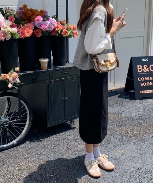 ap retro（アプレトロ）の「フェイクレザーポシェット / ショルダーバッグ・ミニバッグ（ショルダーバッグ・レディース・ブラウン/ブラック・FREE）」の7枚目の写真