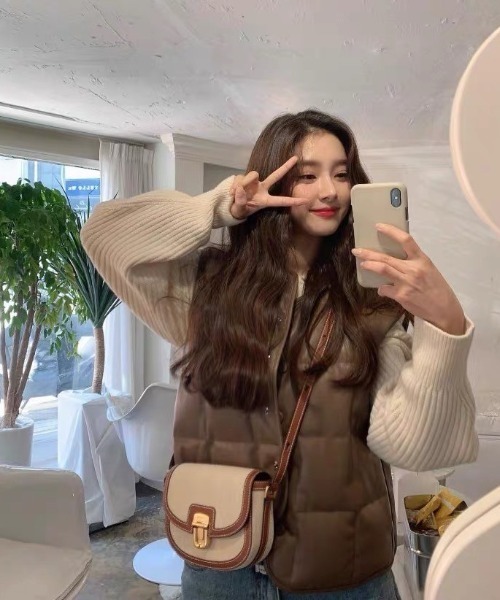 ap retro（アプレトロ）の「フェイクレザーポシェット / ショルダーバッグ・ミニバッグ（ショルダーバッグ・レディース・ブラウン/ブラック・FREE）」の20枚目の写真