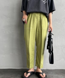 [UNIVERSAL OVERALL/ユニバーサルオーバーオール] 別注 リネンイージーベイカーパンツ