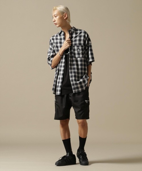 【WEB&DEPOT限定】DankeSchon/ダンケシェーン/PT TWILL ZIPCARGO SHORTS/ジップポケット ショーツ（カーゴパンツ）｜DANKE SCHON（ダンケシェーン）