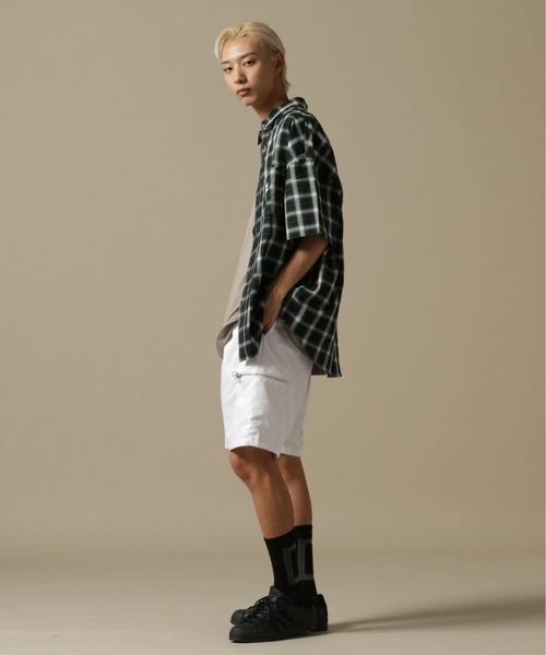 【WEB&DEPOT限定】DankeSchon/ダンケシェーン/PT TWILL ZIPCARGO SHORTS/ジップポケット ショーツ（カーゴパンツ）｜DANKE SCHON（ダンケシェーン）