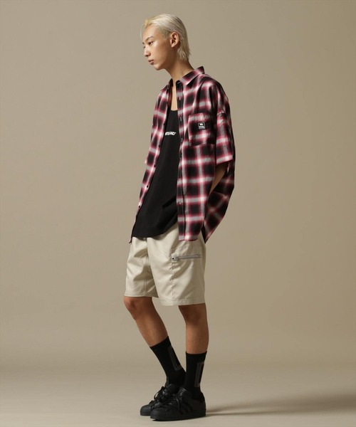 【WEB&DEPOT限定】DankeSchon/ダンケシェーン/PT TWILL ZIPCARGO SHORTS/ジップポケット ショーツ（カーゴパンツ）｜DANKE SCHON（ダンケシェーン）