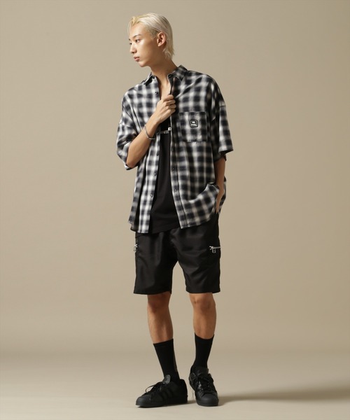 【WEB&DEPOT限定】DankeSchon/ダンケシェーン/PT TWILL ZIPCARGO SHORTS/ジップポケット ショーツ（カーゴパンツ）｜DANKE SCHON（ダンケシェーン）