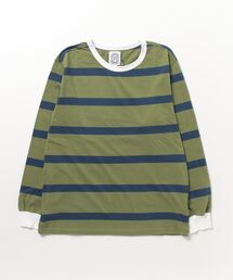 B omnivore/ビーオムニボー Fat Border Tee