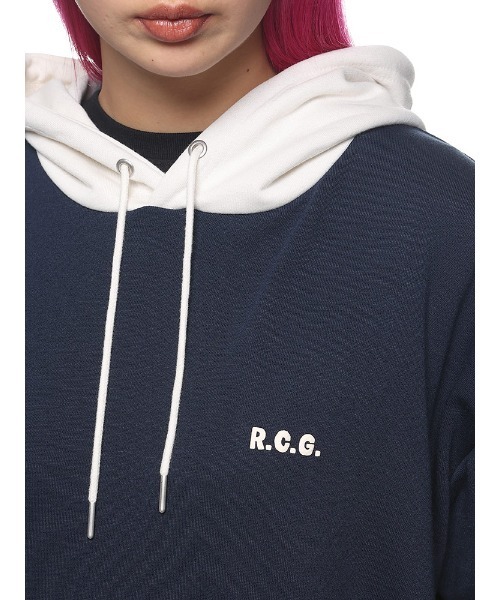 Red Cap Girl（レッドキャプガール）の「Red Cap Girl バックプリント プルオーバー パーカー（パーカー・メンズ・グレー/アイボリー/ダークグレー/ネイビー・M/L/LL）」の21枚目の写真