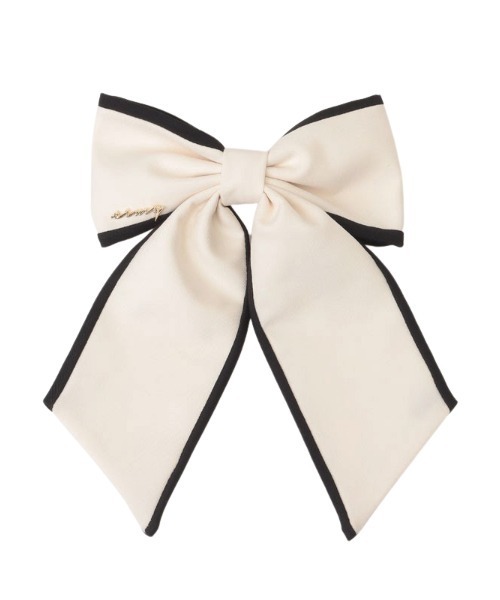 セール】バイカラーフレンチリボンバレッタ（バレッタ/ヘア