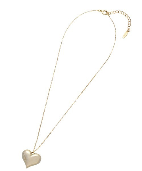 EIMY ISTOIRE（エイミーイストワール）の「Plump Heartペンダントネックレス（ネックレス・レディース・ゴールド/シルバー・FREE）」の5枚目の写真