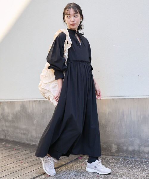 jacadi リボン襟フリースワンピース　サイズ4A 104センチ ワンピース・スカート | Jacadi Paris＜ジャカディ＞日本公式