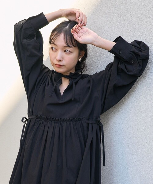 セール】サイドリボン マキシワンピース（ワンピース）｜FREAK'S STORE