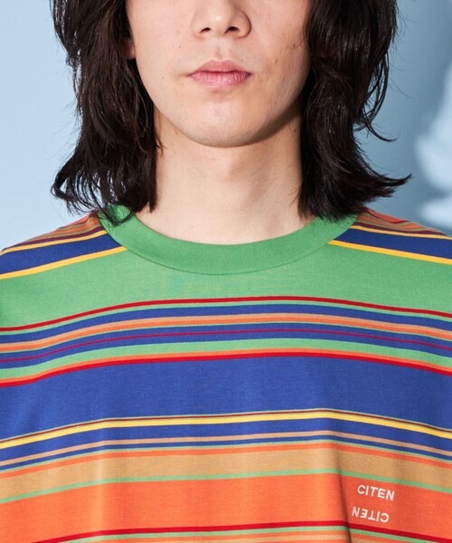 CITEN（シテン）の「＜CITEN＞カリフォルニア ボーダー Tシャツ（T