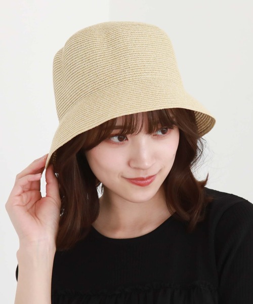 archives(アルシーヴ)の「ウォッシャブルブレードバケットHAT(ハット・レディース・アイボリー・FREE)」の3枚目の写真