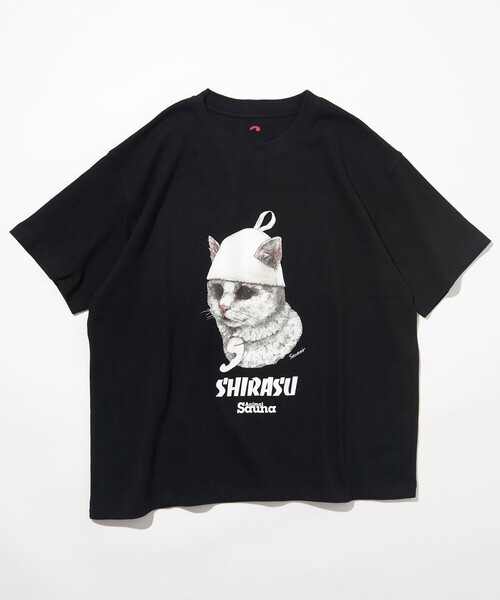 FREAK'S STORE（フリークスストア）の「SAUVENIR/サウベニア SAUVENIR×にぼしら/別注 SAUVENIR SHIRASU ショートスリーブ フロントプリントTシャツ/しらす（Tシャツ/カットソー・メンズ・グレー/ブラック/ホワイト・SMALL/MEDIUM/LARGE）」の12枚目の写真