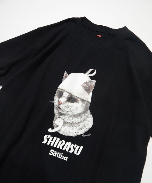 FREAK'S STORE（フリークスストア）の「SAUVENIR/サウベニア SAUVENIR×にぼしら/別注 SAUVENIR SHIRASU ショートスリーブ フロントプリントTシャツ/しらす（Tシャツ/カットソー・メンズ・グレー/ブラック/ホワイト・SMALL/MEDIUM/LARGE）」の13枚目の写真