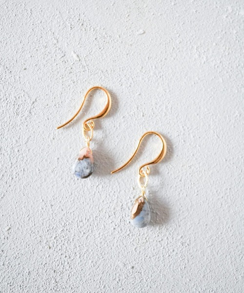 tone(トーン)の「【SHAHA】《SHAHA》16Kゴールドプレート/シンプル/コンポジットストーン/フックピアス(MA)(ピアス(両耳用)・レディース・その他1/その他2/その他3/その他4/その他5/その他6・FREE)」の22枚目の写真