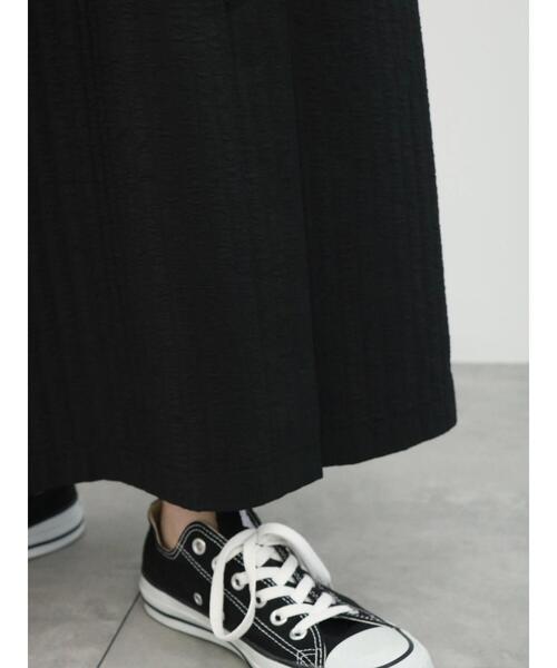 Samansa Mos2 blue（サマンサモスモスブルー）の「膨れジャカードナロースカート（スカート・レディース・ブラック/ブルー/グレー/キナリ・F）」の15枚目の写真