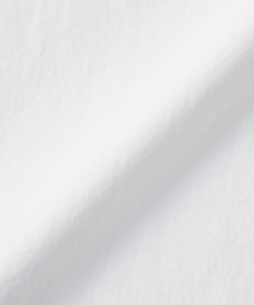 無印良品(ムジルシリョウヒン)の「婦人 涼感 ブロードスタンドカラー半袖ワンピース(ワンピース・レディース・ホワイト/ブルー系9/ブラック・XL/L/M/S/XS)」の10枚目の写真