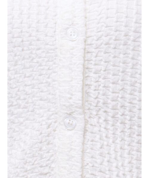 merry jenny（メリージェニー）の「ダブルリボンパフブラウス（シャツ/ブラウス・レディース・ブラック/オフホワイト・FREE）」の5枚目の写真