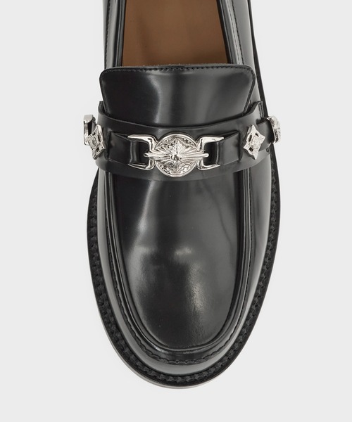 TOGA VIRILIS(トーガ ビリリース)の「LOAFER BLACK POLIDO(ローファー・メンズ・ブラック・41/42)」の6枚目の写真