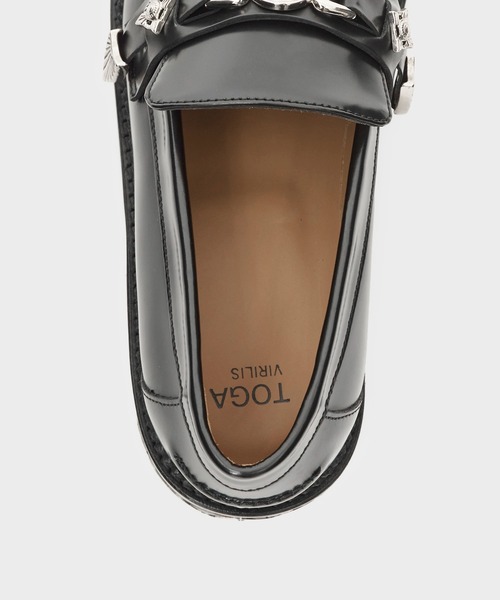 TOGA VIRILIS(トーガ ビリリース)の「LOAFER BLACK POLIDO(ローファー・メンズ・ブラック・41/42)」の7枚目の写真