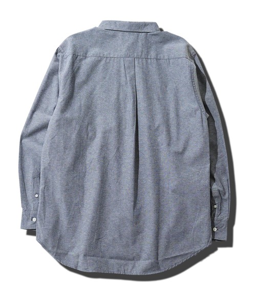 jiggys shop（ジギーズショップ）の「ボタンダウン無地オックスフォード長袖シャツ（シャツ/ブラウス・メンズ・ネイビー/ブルー系その他/ホワイト/ピンク・MEDIUM/LARGE/X-LARGE）」の6枚目の写真