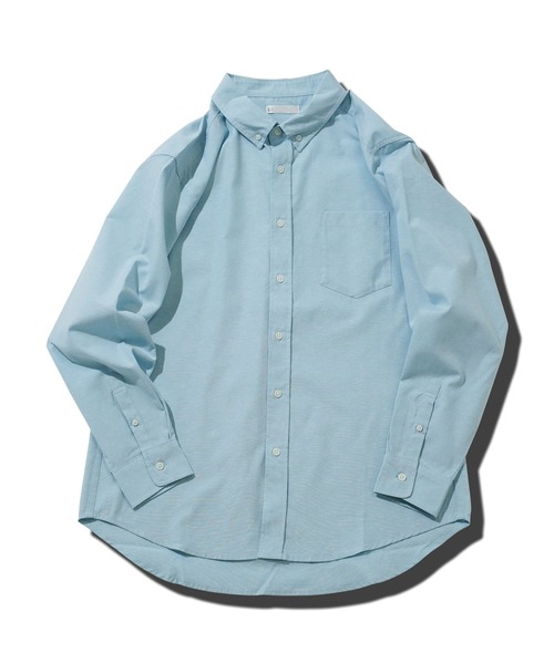 jiggys shop（ジギーズショップ）の「ボタンダウン無地オックスフォード長袖シャツ（シャツ/ブラウス・メンズ・ネイビー/ブルー系その他/ホワイト/ピンク・MEDIUM/LARGE/X-LARGE）」の12枚目の写真