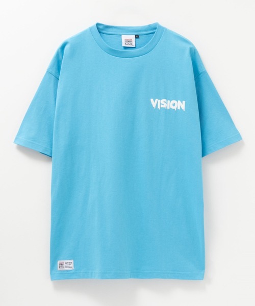 VISION STREET WEAR(ヴィジョンストリートウェア)の「VISION STREET WEAR プリントTEE(Tシャツ/カットソー・メンズ・サックスブルー系2/サックスブルー系1/ホワイト系2/ホワイト系1/ブラック系1/ブラック系2・M/XL/L)」の17枚目の写真