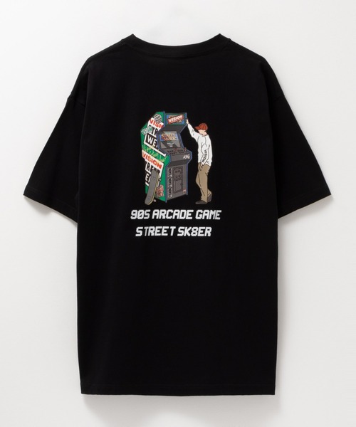 VISION STREET WEAR(ヴィジョンストリートウェア)の「VISION STREET WEAR プリントTEE(Tシャツ/カットソー・メンズ・サックスブルー系2/サックスブルー系1/ホワイト系2/ホワイト系1/ブラック系1/ブラック系2・M/XL/L)」の12枚目の写真