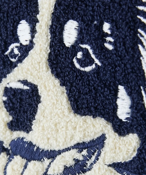 BONLECILL(ボンルシール)の「DOGサガラ刺繍TEE(Tシャツ/カットソー・レディース・ブラック/ネイビー/オフホワイト/オートミール・FREE)」の17枚目の写真