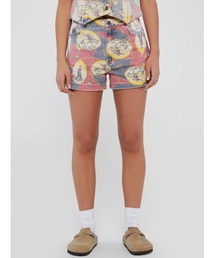 Guess | GUESS Originals Aged-Denim Classic Shorts ショートパンツ レディース(その他パンツ)