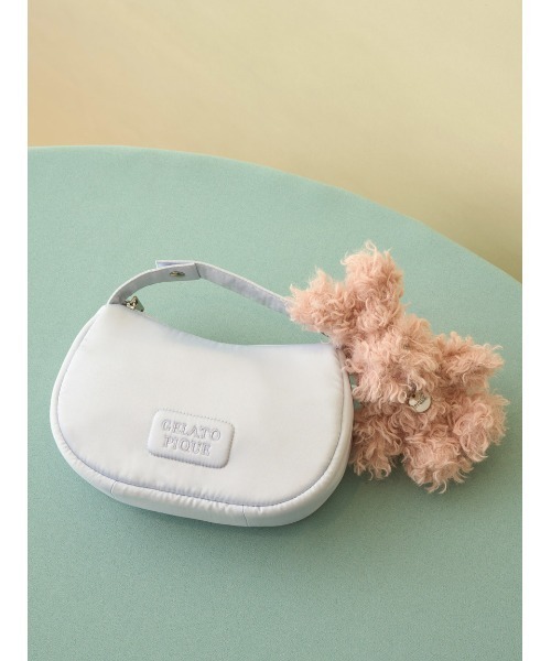 プレゼントにも＊gelato pique＊ HOLIDAY ハンドルポーチ*光沢感 Amazon | [ジェラート ピケ] ハンドルポーチ PWGB242563