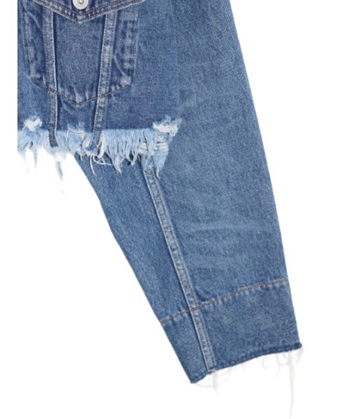 AMAIL（アマイル）の「Crash line denim jacket（デニムジャケット