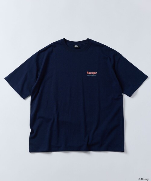 FREAK'S STORE(フリークスストア)の「限定展開/DISNEY ディズニー ベイマックス/別注 リラックスフィット バックプリント クルーネックTシャツ(Tシャツ/カットソー・メンズ・グレー/ピンク/ホワイト/ネイビー/ブラック・LARGE/MEDIUM/SMALL)」の22枚目の写真