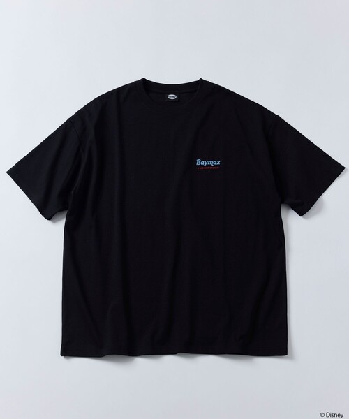 FREAK'S STORE(フリークスストア)の「限定展開/DISNEY ディズニー ベイマックス/別注 リラックスフィット バックプリント クルーネックTシャツ(Tシャツ/カットソー・メンズ・グレー/ピンク/ホワイト/ネイビー/ブラック・LARGE/MEDIUM/SMALL)」の12枚目の写真