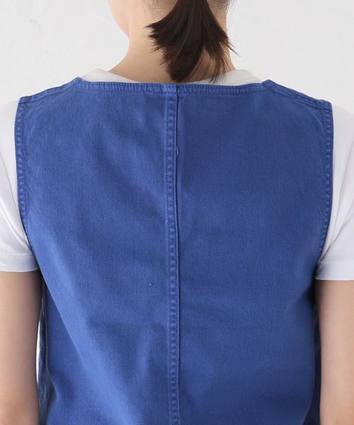 IENA（イエナ）の「【BAUM UND PFERDGARTEN/バウム ウンド ヘルガーデン】Organic Cotton TOP トップス（その他トップス・レディース・ブルー・FREE）」の8枚目の写真