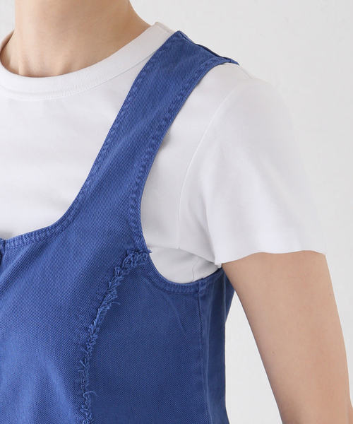 IENA（イエナ）の「【BAUM UND PFERDGARTEN/バウム ウンド ヘルガーデン】Organic Cotton TOP トップス（その他トップス・レディース・ブルー・FREE）」の9枚目の写真
