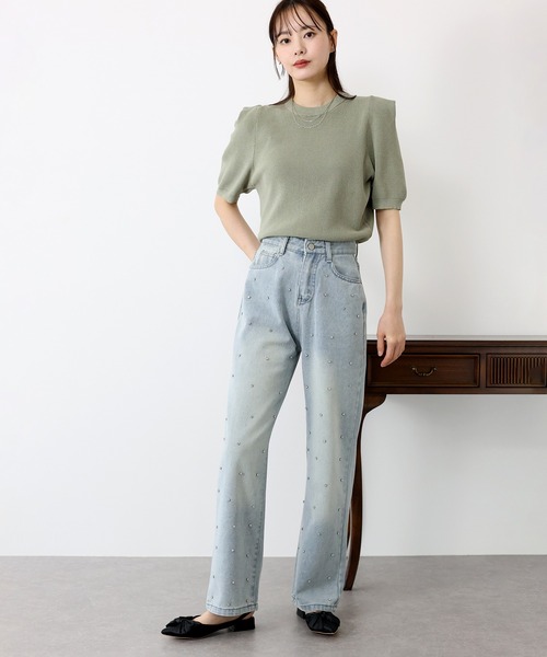 BLUEEAST（ブルーイースト）の「リボン付きバックストラップミュール（パンプス・レディース・シルバー/ブラック・MEDIUM/LARGE）」の18枚目の写真