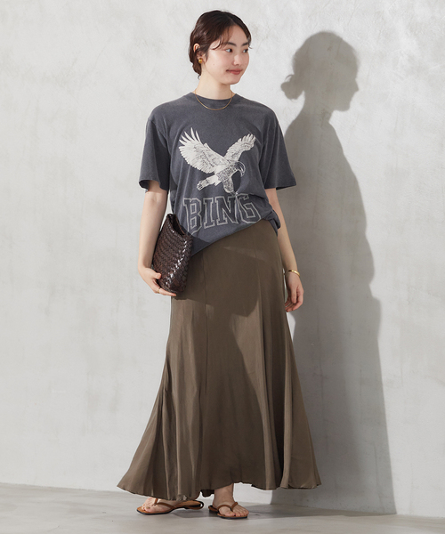 plage（プラージュ）の「《追加》Washable Fibril ロングスカート2