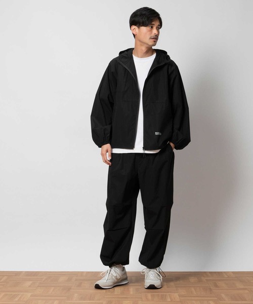 CAMP7（キャンプセブン）の「【CAMP7】CPTEX パッカブルパーカー（マウンテンパーカー・メンズ・ブラック/グレー・M/L/XL）」の8枚目の写真